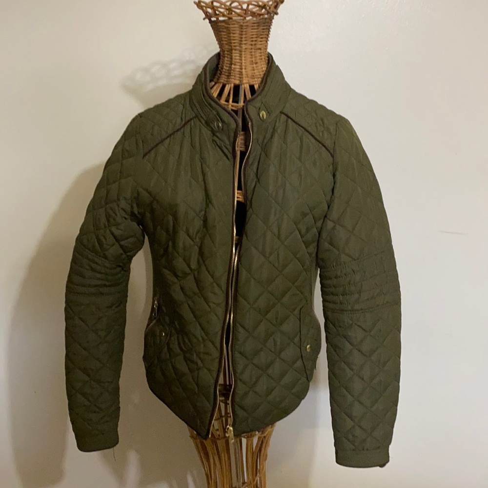 Army green jacket